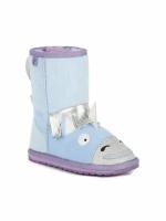 Детские сапоги из овчины (угги) EMU Australia Little Creatures Unicorn K11585 голубой 32 EU