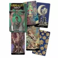 Таро Сюрреалистическое Surrealist Tarot Гадальная колода (10х6 см) с инструкцией 78 карт Англоязычная + бархатный мешочек