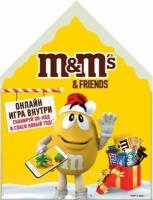 Новогодний набор сладостей M&M`s & Friends Пряничный Домик, с игрой внутри, 211 г