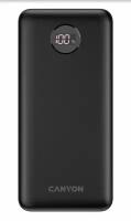 Внешний аккумулятор Canyon CNE-CPB2002B, 20000mAh, черный