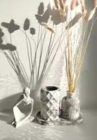 Подарочный набор: ваза для сухоцветов, органайзер, поднос, статуэтка