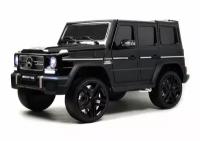 Детский электромобиль Мercedes-Benz AMG G65 черный глянец (RiverToys)