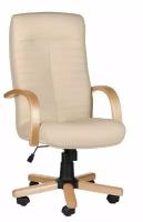 Компьютерное кресло Евростиль Консул EX офисное, обивка: искусственная кожа, цвет: бежевый