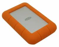 Внешний HDD LaCie Rugged Mini 2 ТБ, USB 3.2 Gen 1, оранжевый/серый LAC9000298