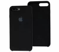 Apple iPhone 8 Plus / 7 plus, 7+, 8+, под оригинальный чёрный чехол, эпл айфон 8 плюс, 7 плюс Silicone case, замша