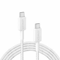 Кабель Anker 322 USB-C to USB-C Cable 0,9 м белый