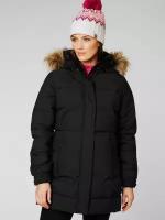 Куртка парка женская, Helly Hansen, W BLUME PUFFY PARKA, цвет черный, размер M