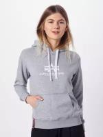 Женская толстовка ALPHA INDUSTRIES, Цвет: Серый, Размер: M