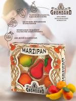 Набор марципановых фруктов ассорти Grondard Marzipan, 100 г миндальное лакомство