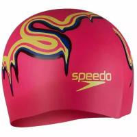 Шапочка для плавания детская SPEEDO Boom Silicone Cap Jr, силикон