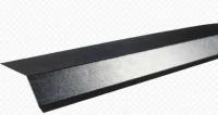 Планка карнизная Шинглас PVC RAL 9005 черная, 4 шт/комплект