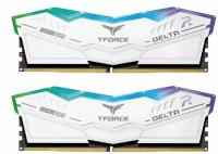 Оперативная память Team Group DDR5 T-Force Delta RGB 48GB (2x24GB) 7200MHz CL34 (34-42-42-84) 1.4V White (FF4D548G7200HC34ADC0)