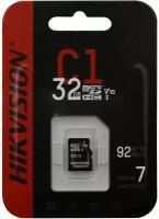 Карта памяти Hikvision microSDHC 32Gb Class 10 UHS-I U1 + ADP