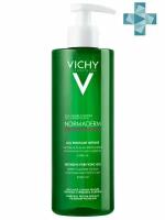 Vichy Normaderm Phytosolution Очищающий гель для умывания лица для комбинированной, жирной и проблемной кожи от прыщей, черных точек и акне, 400 мл