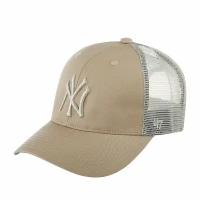 Бейсболка 47 BRAND арт. B-BRANS17CTP-KH New York Yankees MLB (бежевый), размер ONE