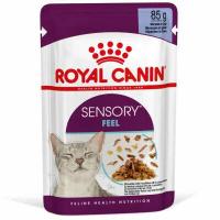 Влажный корм для кошек Royal Canin Sensory Feel (кусочки в желе) 12 шт. х 85 г