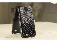 Чехол MyPads задняя панель-крышка из тончайшего и прочного пластика для Samsung Galaxy S4 i9500 змея черный