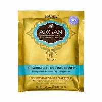 Интенсивный кондиционер для восстановления волос с Аргановым маслом Hask Argan Oil / вес 50 г