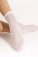 Женские эластичные носки в мелкую полоску Fiore 1150/g anna 20 den
