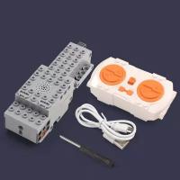 Пульт управления + двойной мотор с встроенным аккумулятором Lego Power Functions
