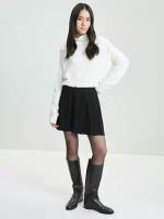 Zarina Плиссированная юбка, цвет Черный, размер S (RU 44), 4121251221-50