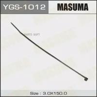 Хомут пластиковый "Masuma" YGS-1012 черный 3х150 (уп. 100 шт.)