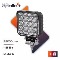 Фары светодиодные 10806-3481 LIGHTS APOLLO 48W, 9-32V Дальний свет Spot