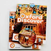 Oxford Discover 3. полный комплект: Student's Book (учебник) + Workbook (рабочая тетрадь)+ диск