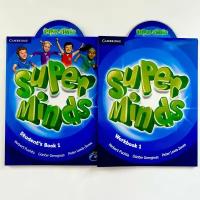 Super Minds 1. полный комплект: Student's Book and WorkBook + CD