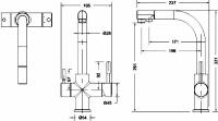 Смеситель Bravat Palace F729261CP-RUS для кухонной мойки