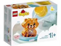 LEGO. Конструктор 10964 "Duplo Bath Time Fun Floating" (Приключения в ванной Красная панда на плоту)