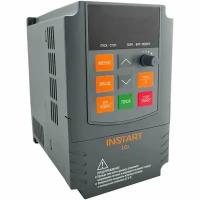 Преобразователь частоты INSTART LCI-G1.5-2B (S) 1.5кВт, 7.0А, 1Ф, 230В 15%, 50/60Гц, IP20, со сьемной панелью управления