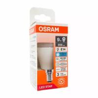 Светодиодная лампа Ledvance-osram Osram LS CLASSIC B75 9W/865 170-250V FR E14 10X1