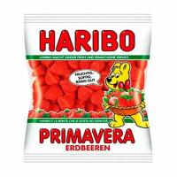 Мармелад Haribo Primavera Erdbeeren / Харибо зефир в клубничной оболочке 100 гр. (Германия)