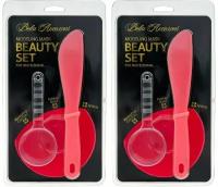 ANSKIN Tools Набор косметических чаш Bella Accesorries - Beauty Set Red - 2 штуки