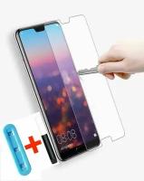 Защитное стекло 2.5D (UV Glue) для Huawei P20 Pro 4G, 5G (клей + УФ лампа) хуавей п20 про