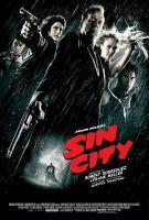 Плакат, постер на бумаге Город грехов (Sin City), Фрэнк Миллер, Роберт Родригес, Квентин Тарантино. Размер 21 х 30 см