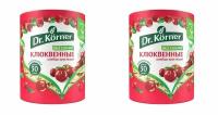 Dr. Korner Хлебцы хрустящие Злаковый коктейль клюквенный, 100 г, 2 уп