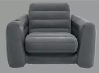 Надувное кресло трансформер 117x224x66 см, Pull-Out Chair Intex 66551NP, без насоса