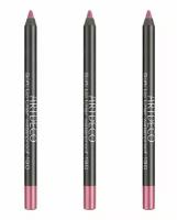 ARTDECO Водостойкий карандаш для губ Soft Lip Liner Waterproof тон 190, 1,2 г, 3 шт