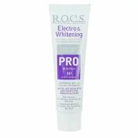 Зубная паста R.O.C.S. PRO, Electro & Whitening Mild Mint, отбеливание, 135 г (комплект из 3 шт)