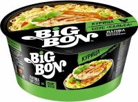 Лапша быстрого приготовления Big Bon Курица и соус сальса 85 г, 3 шт