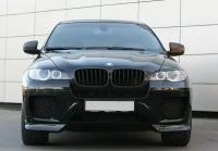 Клыки переднего бампера BMW X6 e71 рестайлинг 2008-2014 г.в (под покраску)