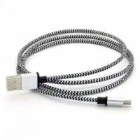 Дата - кабель Smartbuy USB - micro USB, длина 1,2 м, белый (iK-12met white)