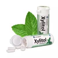 Жевательная резинка Miradent Xylitol со вкусом мяты, 30 шт