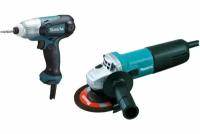 Набор электроинструмента Makita TD0101 + 9555HN /шлифмашина +шуруповерт/