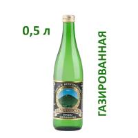 Минеральная вода Славяновская МВЖ газированная природная питьевая 1шт 0,5л стекло
