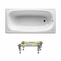Стальная ванна Sanitana BLB Europa S30001012000000N (B50E12001N): металлическая ванна 150х70 см с ножками, сталь толщиной 2,2 мм