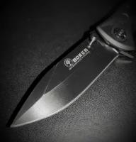 Складной нож с гравировкой Boker BO48, длина лезвия 8.6 см