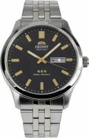 Наручные часы ORIENT Наручные часы ORIENT SAB0B009BB, серебряный, черный